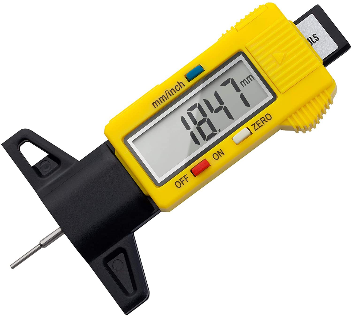 in stock digital tire pattern ruler tire pattern ruler measuring tire depth 0-25mm caliper electronic measuring detector