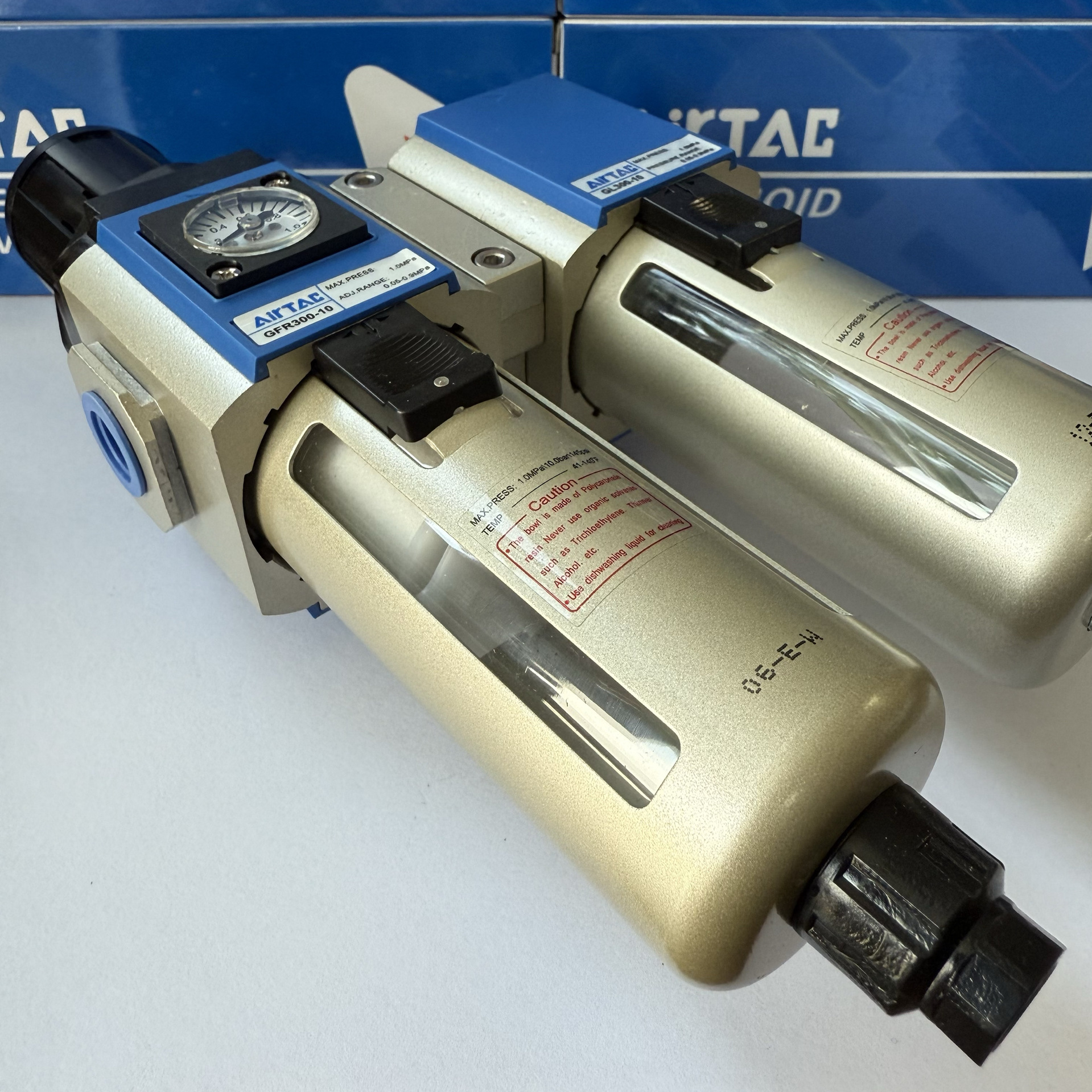 AirTAC亚德客气动原装正品两连件气源处理器GFC30010MF1 现货