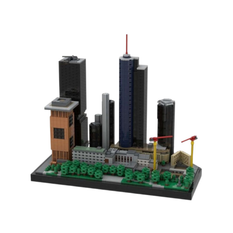 Kit de construction maquette architecture gratte-ciel_voghion.com