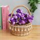 Princess basket large + purple diamond rose