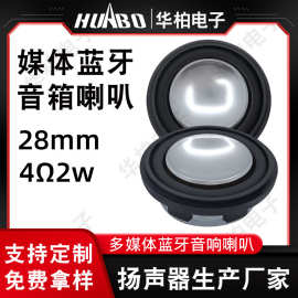 定制多媒体圆形喇叭玩具扩音器16芯4欧2w音响内磁全频超薄扬声器