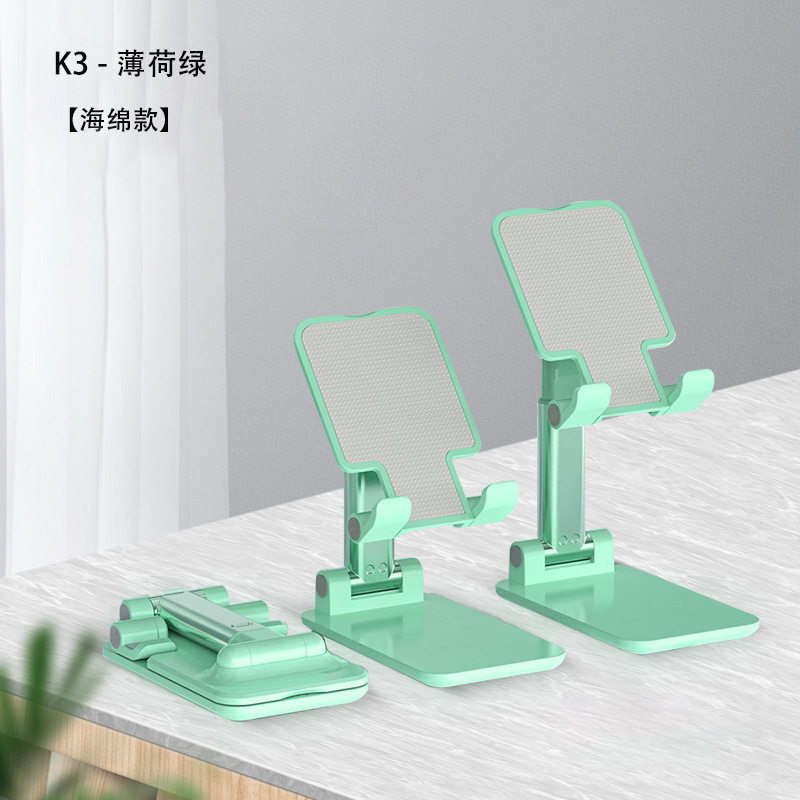 Soporte para teléfono móvil al por mayor, barato, de escritorio, plegable, elevable, portátil, para tableta, con logotipo para fotografía, transfronterizo