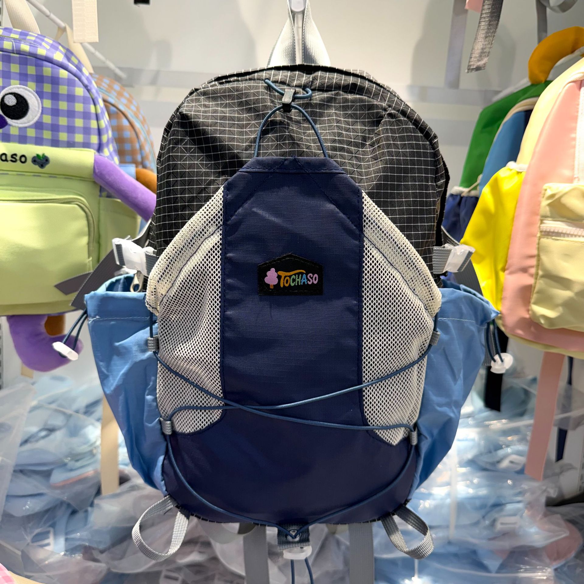 Mochila de dibujos animados para niños, mochila pequeña, 7 - 9 - 11 - 13 años, bolsas de moda para niños y niñas, color caramelo, ligero