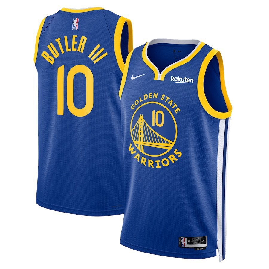 25 Nueva temporada NBA Warriors N o 10 Jimmy Butler Camiseta de Jimmy Butler Camiseta de NBA image 5