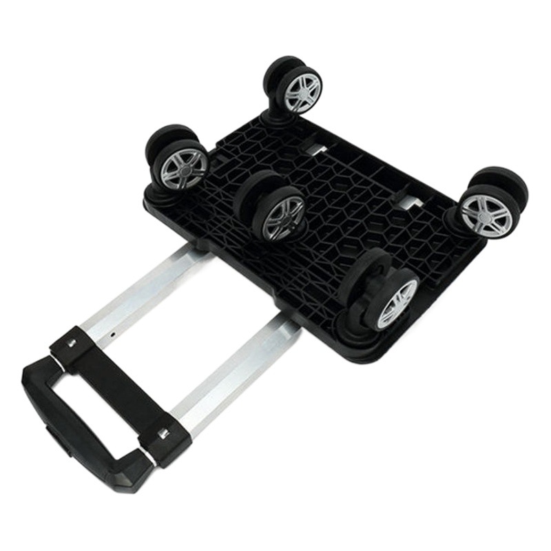 Aleación de aluminio plegable carro universal rueda push pull estudiante mochila carro accesorios al por mayor