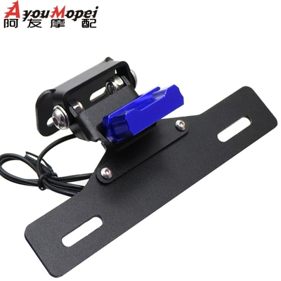 Suzuki GSX1300R Falcon 21-24 License: License plate holder/license plate holder - blue-no-logo