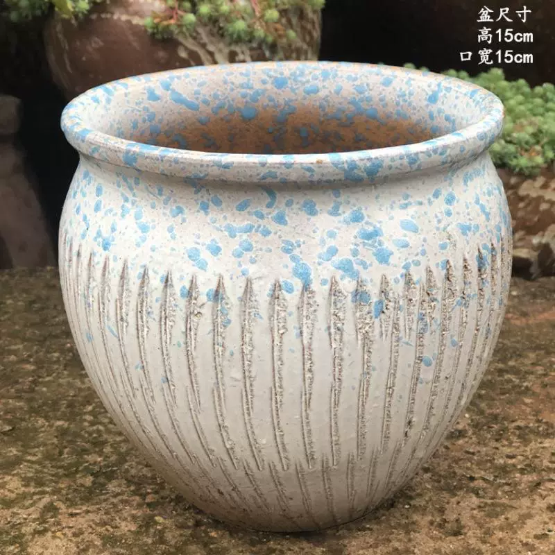 Ручная работа картонная ванна крупного масштаба для суккулентов, группа суккулентов в сыром горшке, фиолетовый песок керамическая горшок для растений цветочный лоток