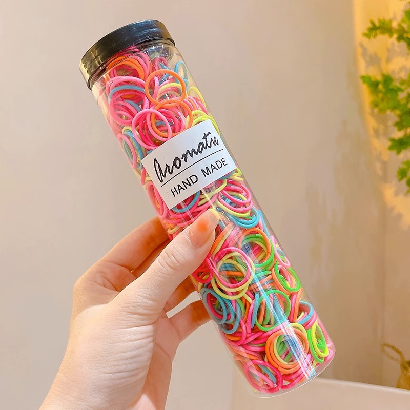 Cuerda de pelo para niños tocado bebé banda de goma elástica alta duradera no lastimar el cabello banda de goma corbata pelo de las niñas banda de pelo accesorios para el cabello