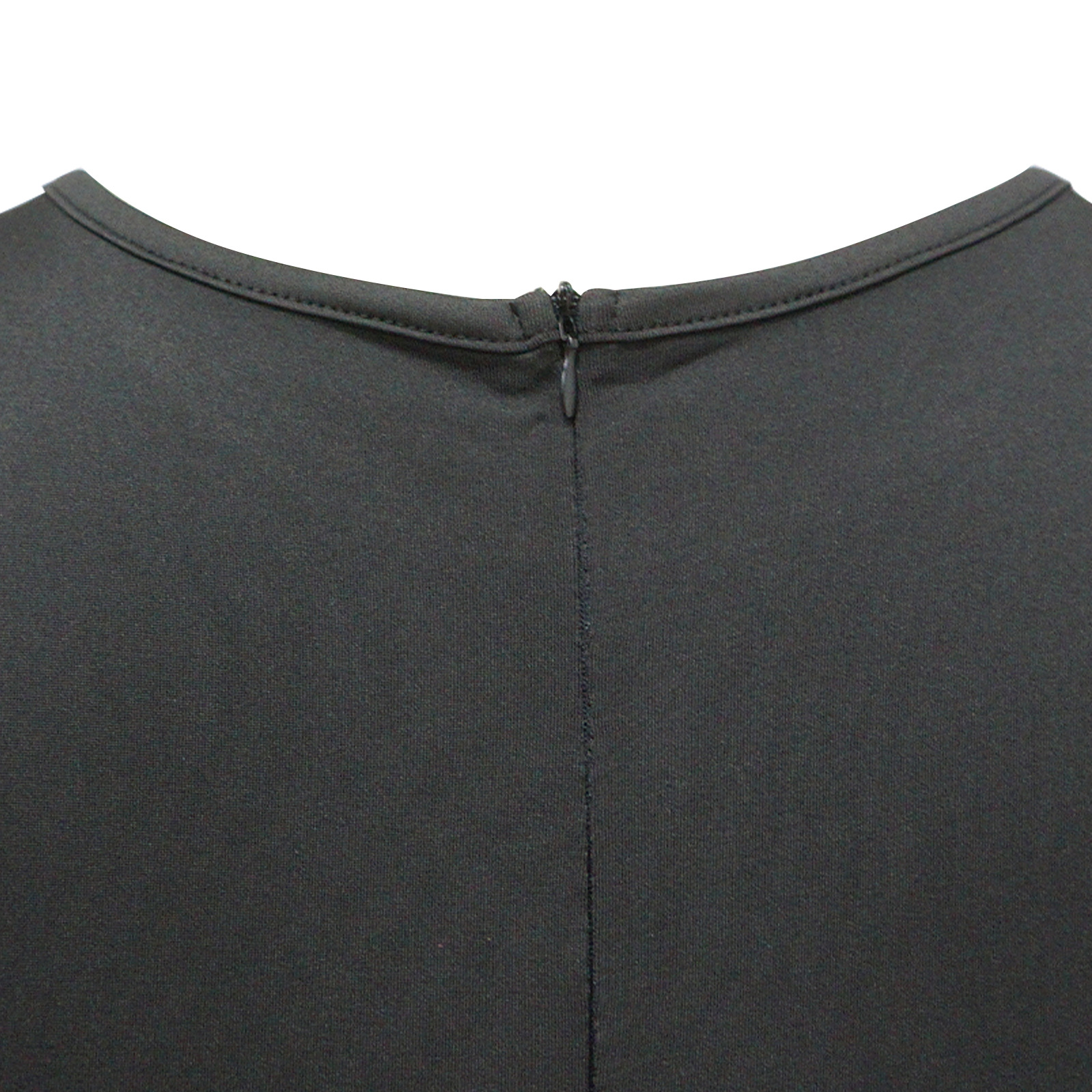 Conjunto de saia e top sexy manga comprida com recortes_voghion.com