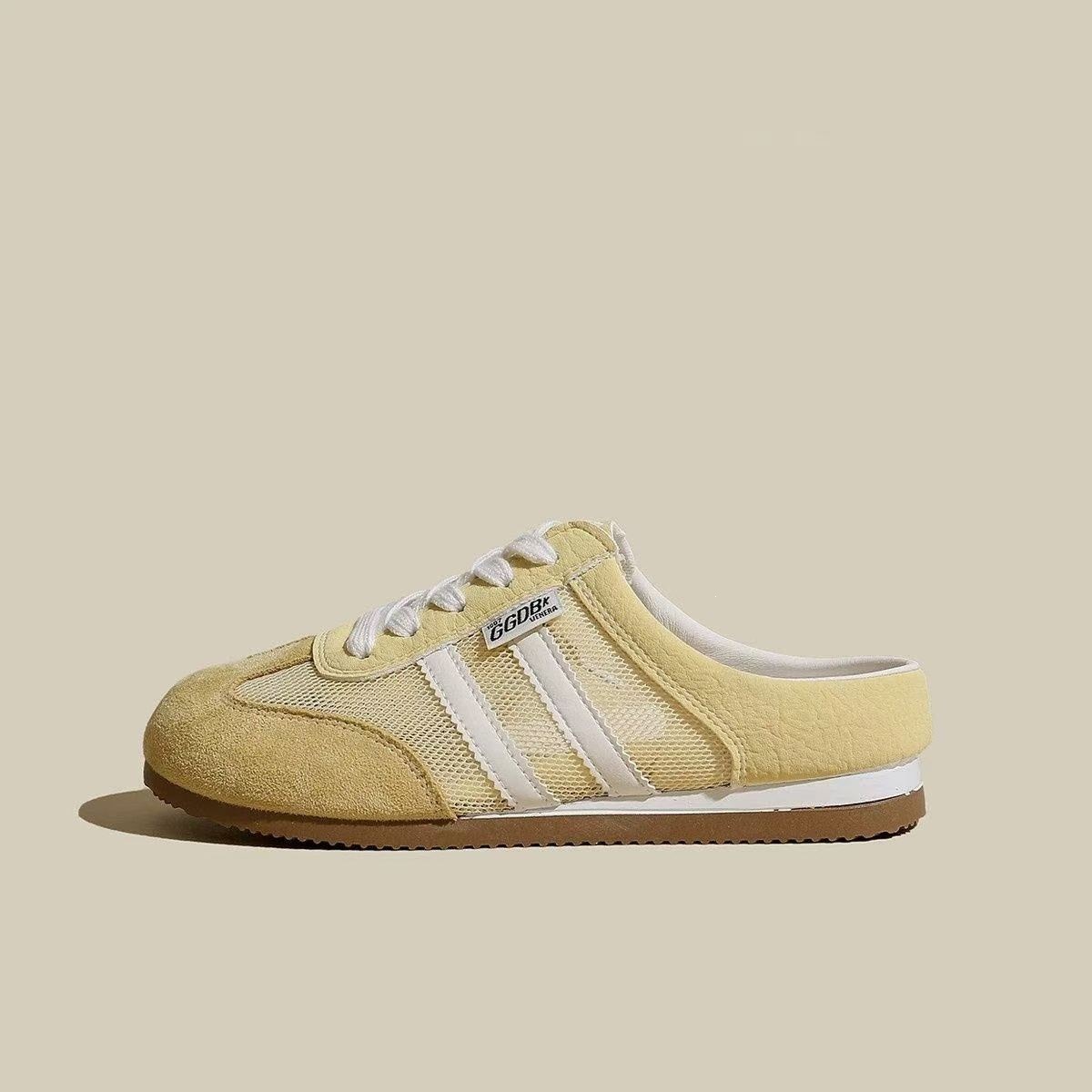 Zapatos de entrenamiento delgados de mujeres verano 2026 nuevo retro ligero transpirable Agan zapatos de skate suave transfronterizos