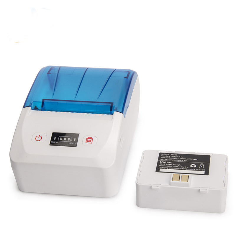 Price Label Printer Commercial Portable Small Thermal Self-Adhesive Product Barcode QR Code Wholesale 4