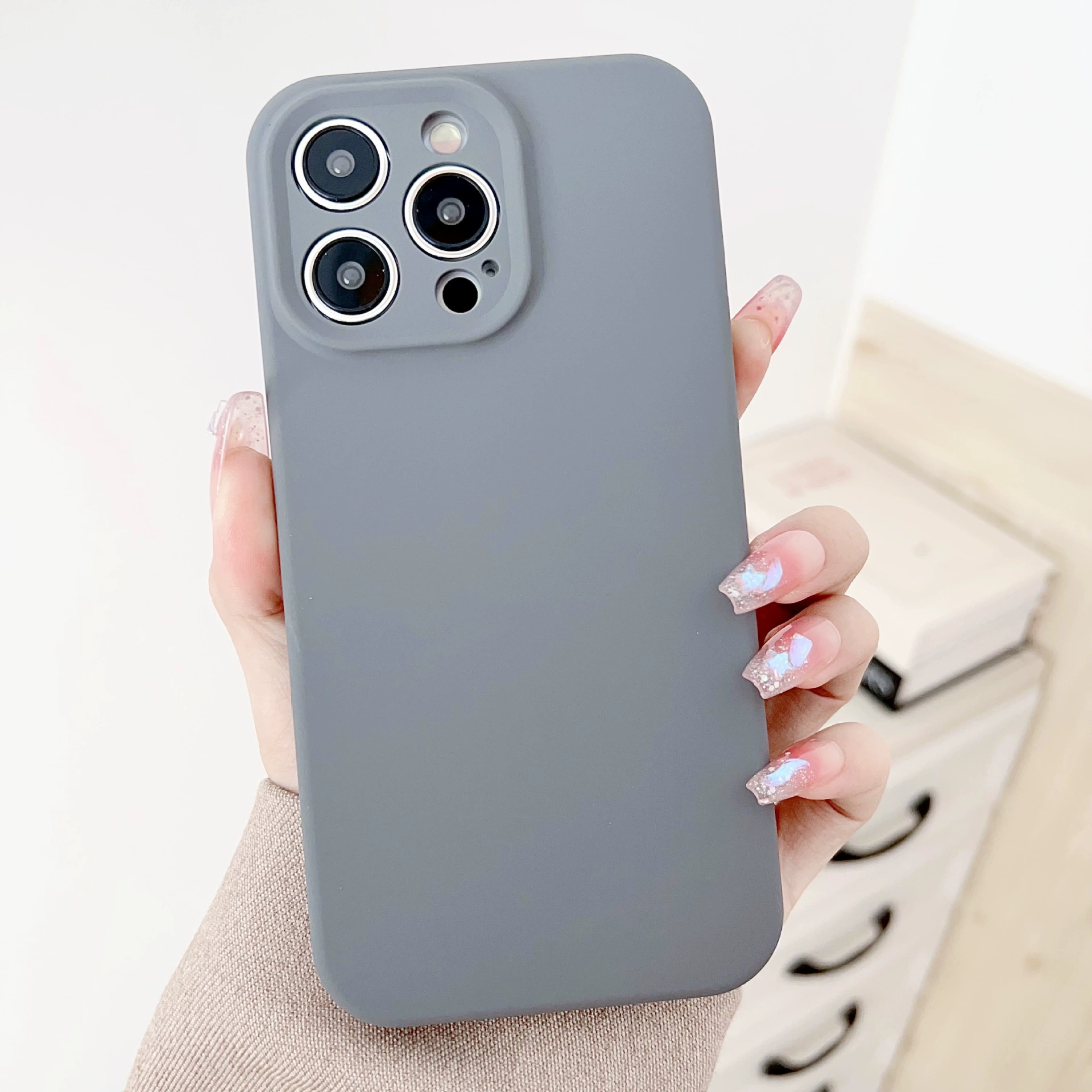 Apple, силиконовый совместимый чехол для телефона, защитный чехол pro, защита от падения