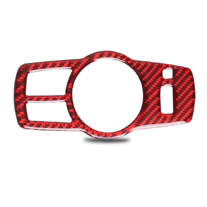 헤드라이트 스위치 장식 스티커(빨간색)