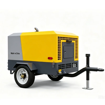 Hava kompressorları – Portable Screw Air Compressor