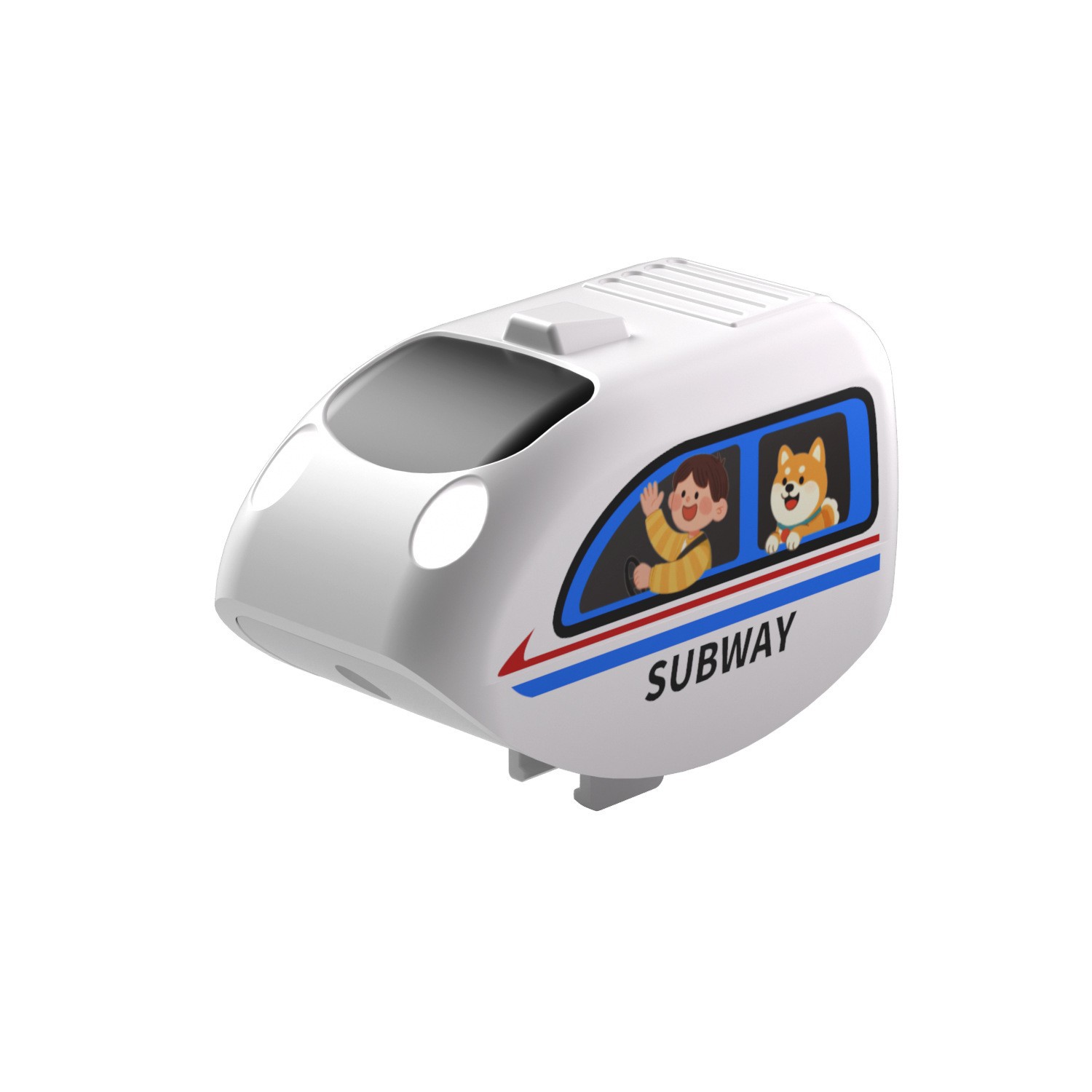 Tren mágico anti-gravedad magnético de órbita Fuxing tren eléctrico de alta velocidad para niños puzzle bloques de construcción juguetes para niños - 6