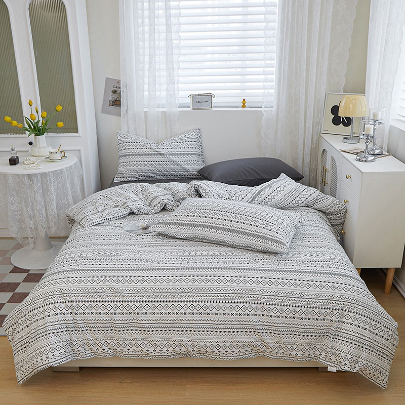 보헤미안-하이엔드 그레이-100% 면 클래스 A 산모 및 유아용 등급