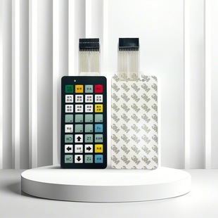 Supply Membrane Switch Panel Pvc Bulge Button Film Screen Printing Pet Silver Paste Conductive Surface Film