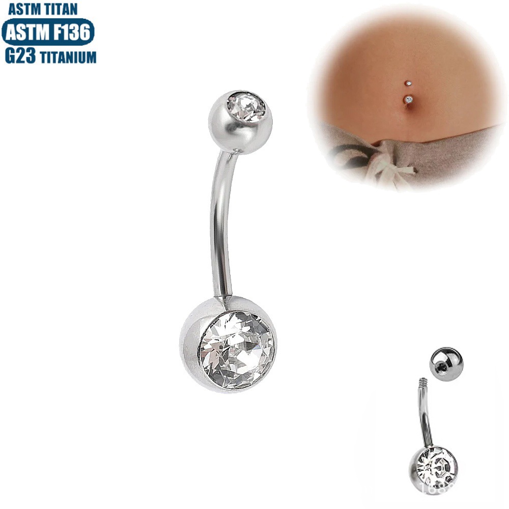 Pointed labret stud close-up product detail