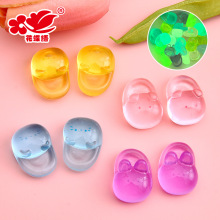 卡通夜光小动物棉拖鞋 树脂配件diy手机壳钥匙扣娃娃屋装饰品摆件