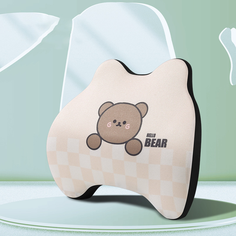 Поясничная опора Hello Bear черная