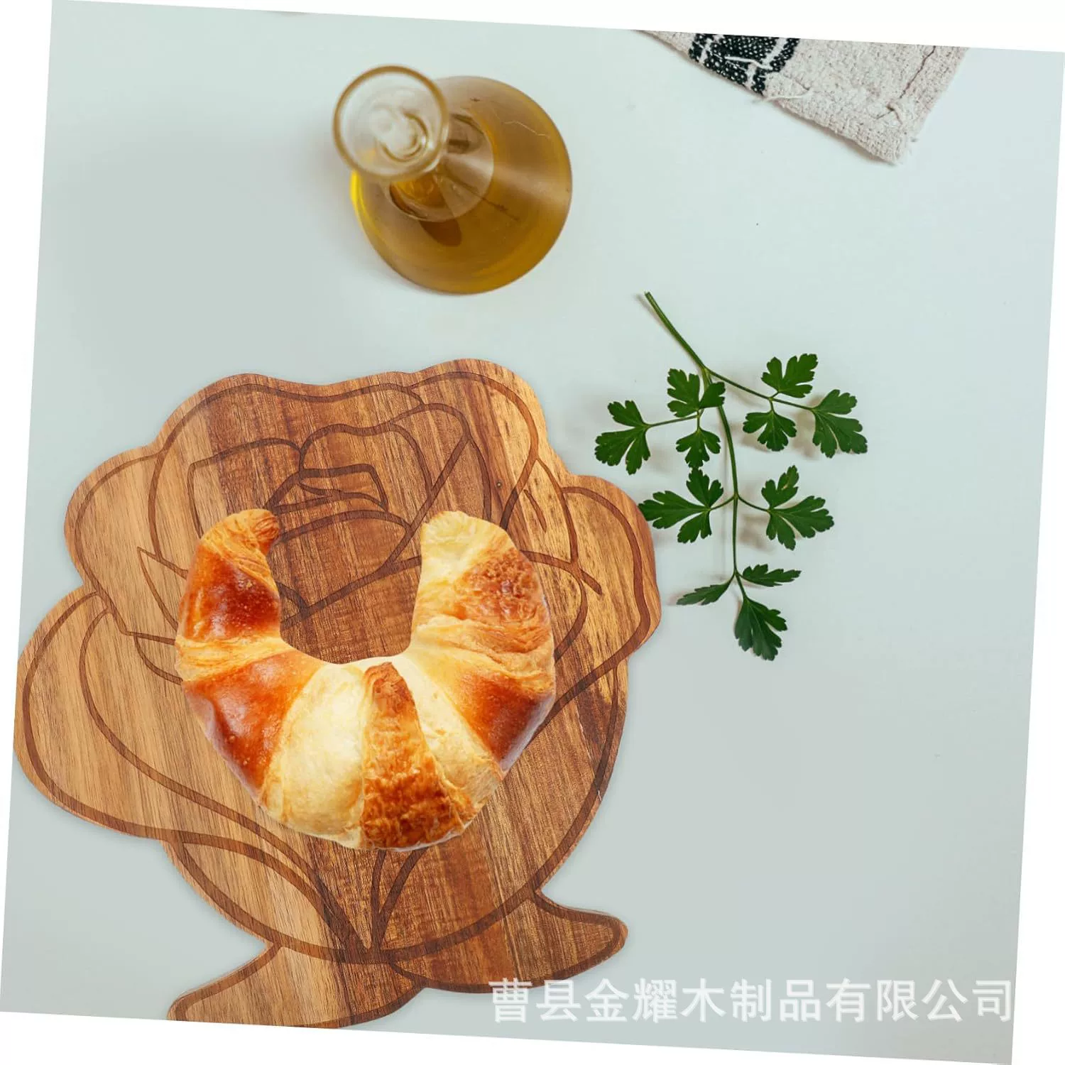 Разделочная доска с розой, для дома и кухни, доска для теста/лапши из акации, нерегулярная мультяшная разделочная доска, декоративная настольная доска