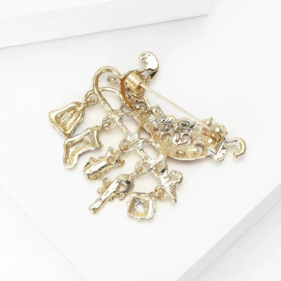 Enamel Christmas Car Series: Yaxa sancaqları