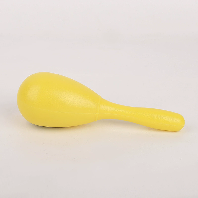Maracas, plastic musical instruments for baby sensorics for training