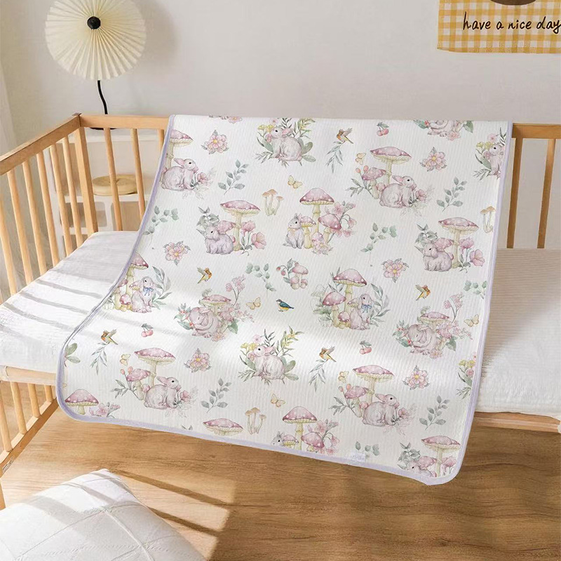 Air layer-cute rabbit mushroom house