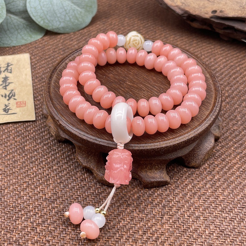 분홍색 주판구슬 이중원--구미호 스타일