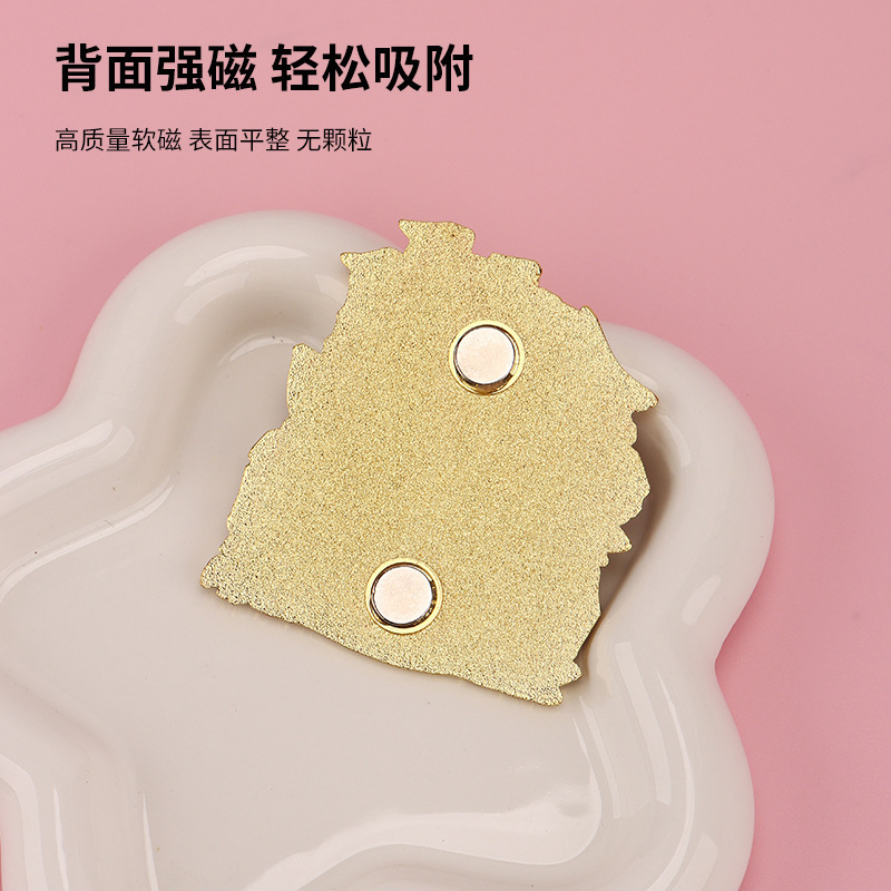 クリエイティブな干支、中国のトレンディな金属製冷蔵庫用マグネット、家の装飾用ステッカー、見栄えの良いジュエリーマグネット、ギフト付き|undefined