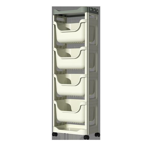 Kitchen rack floor-standing multi-layer supplies vegetable basket household toy fruit storage rack snack storage rack