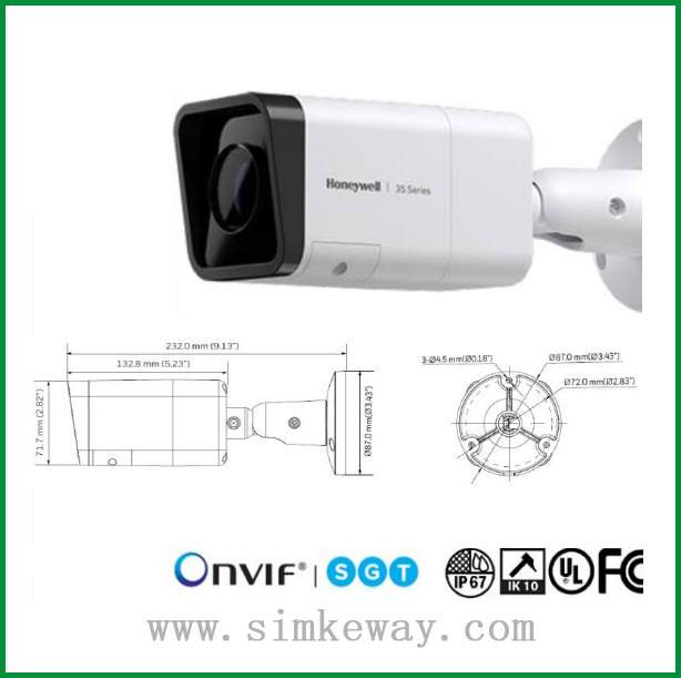 霍尼韦尔 HC35WB3R1 智能红外MFZ镜头枪型摄像机