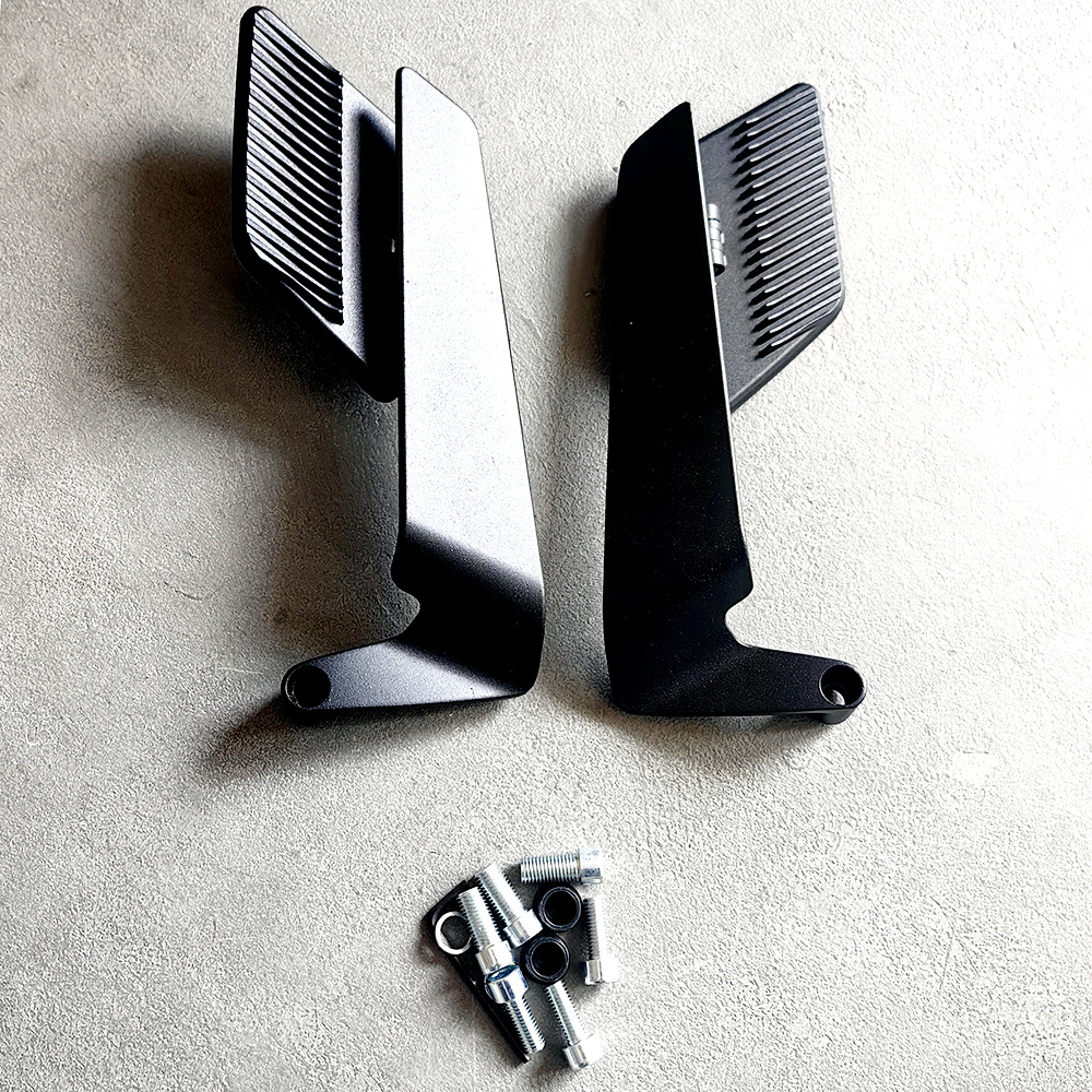 Moxin Motorcycle Rearview Mirror Modified with Wind Wing Mirrors, Suitable for Ktm, Electric Vehicles, and General-Purpose Folding Mirrors