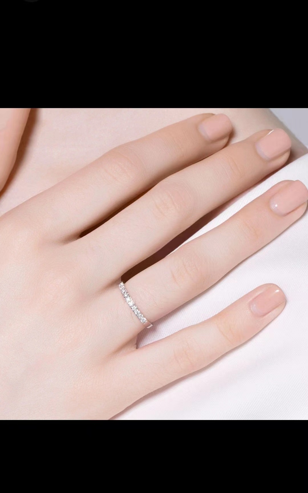 Fashion Sterling Silver All-Match Ring 5