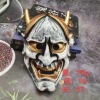 Prajna Mask Japan Red and white Cartoon Warrior Lanling party decorate Children's Day perform prop