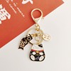 Ethnic metal keychain, ethnic style, for luck, wholesale