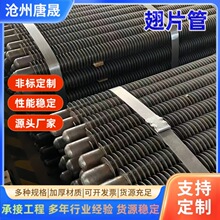 蒸汽烘干房用无缝翅片散热管焊碳钢翅片管钢制锅炉用激光焊翅片管