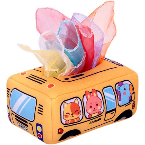 Baby Pull-up Toy, Baby 0-1 Years Old, Educational Toy, Durable Pull-proof Paper Towel Box, Suitable for 6 Months and Above, Fun Pulling Activity