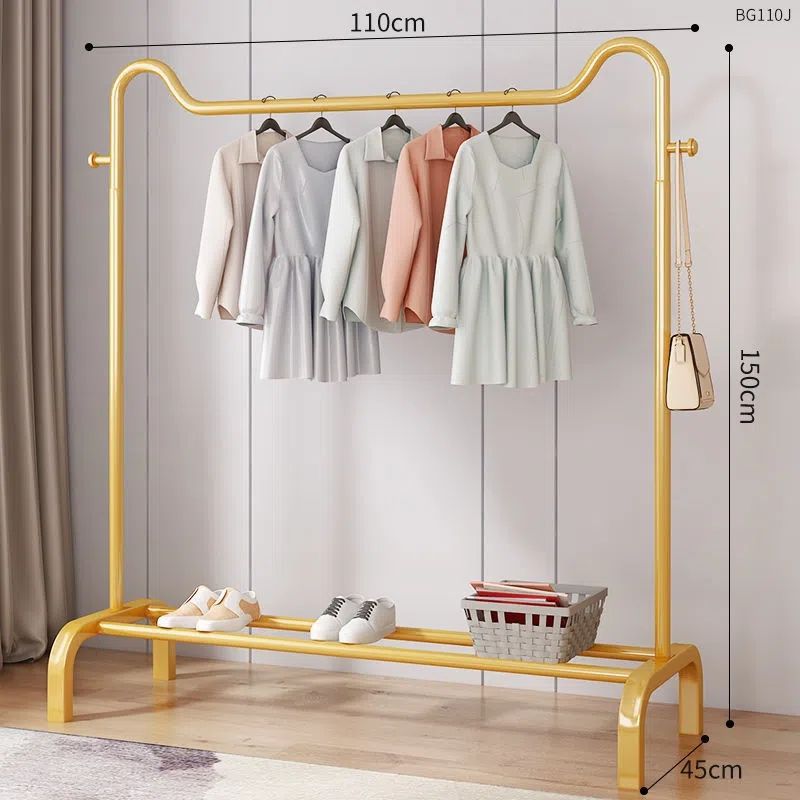 110cm 고양이귀 스타일 + 골드 + 싱글 수납