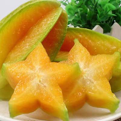 Fujian Zhangzhou Taiwan Carambole Tropical fruit Now pick Now send The river Five-pointed star Carambole 3/5 Catty wholesale