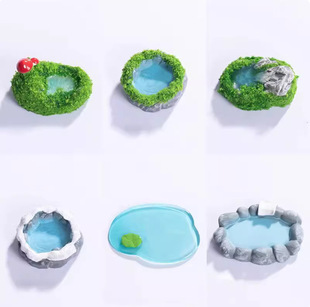 �����ɽ���� ʯ�^DIY����ɳ�P�쾰�b� ˮ��̦�\�쾰�����[��
