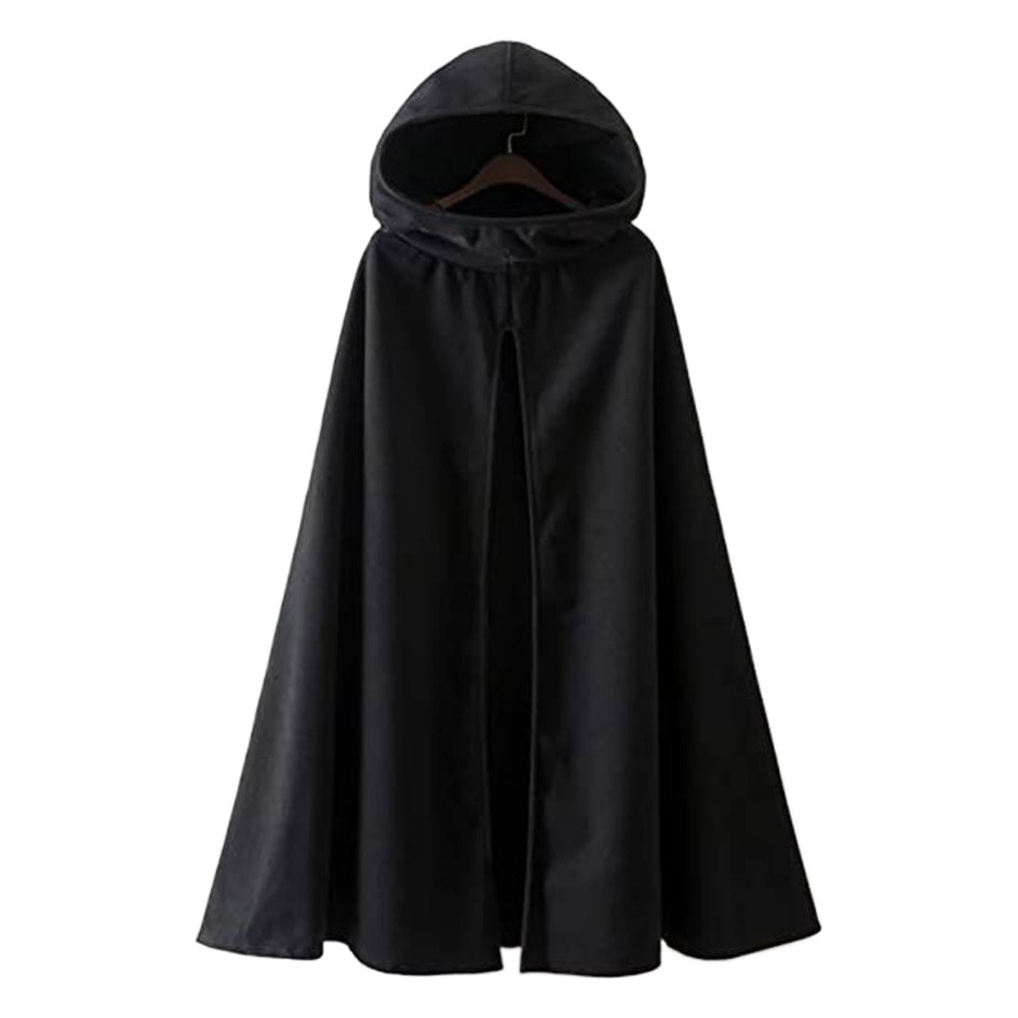 Capa medieval transfronteriza capa Halloween asistente muerte traje cardigan Guerrero rendimiento entrega de una sola pieza image 1