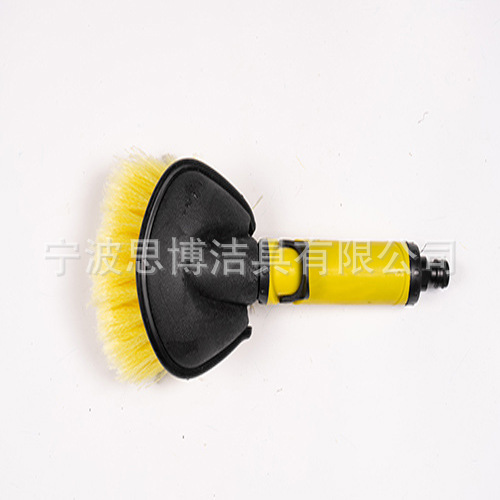 伸缩长杆通水汽车毛刷 喷水汽车刷自动伸长洗车工具通水刷