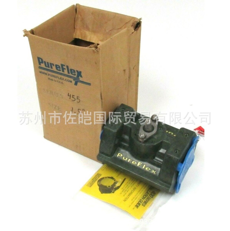 美国Pureflex品牌原装455-15-A-01-0型号CE认证耐腐蚀玻璃钢球阀