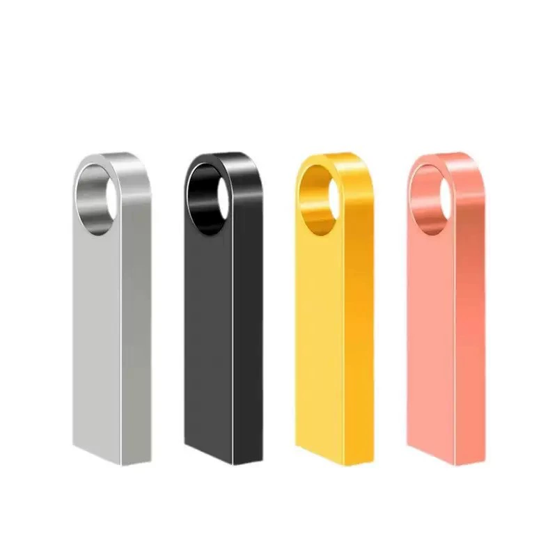 Металлическая разноцветная флешка USB, оптовая продажа, 1G, 128m, 2G, подарок на день рождения, 4G, 16G