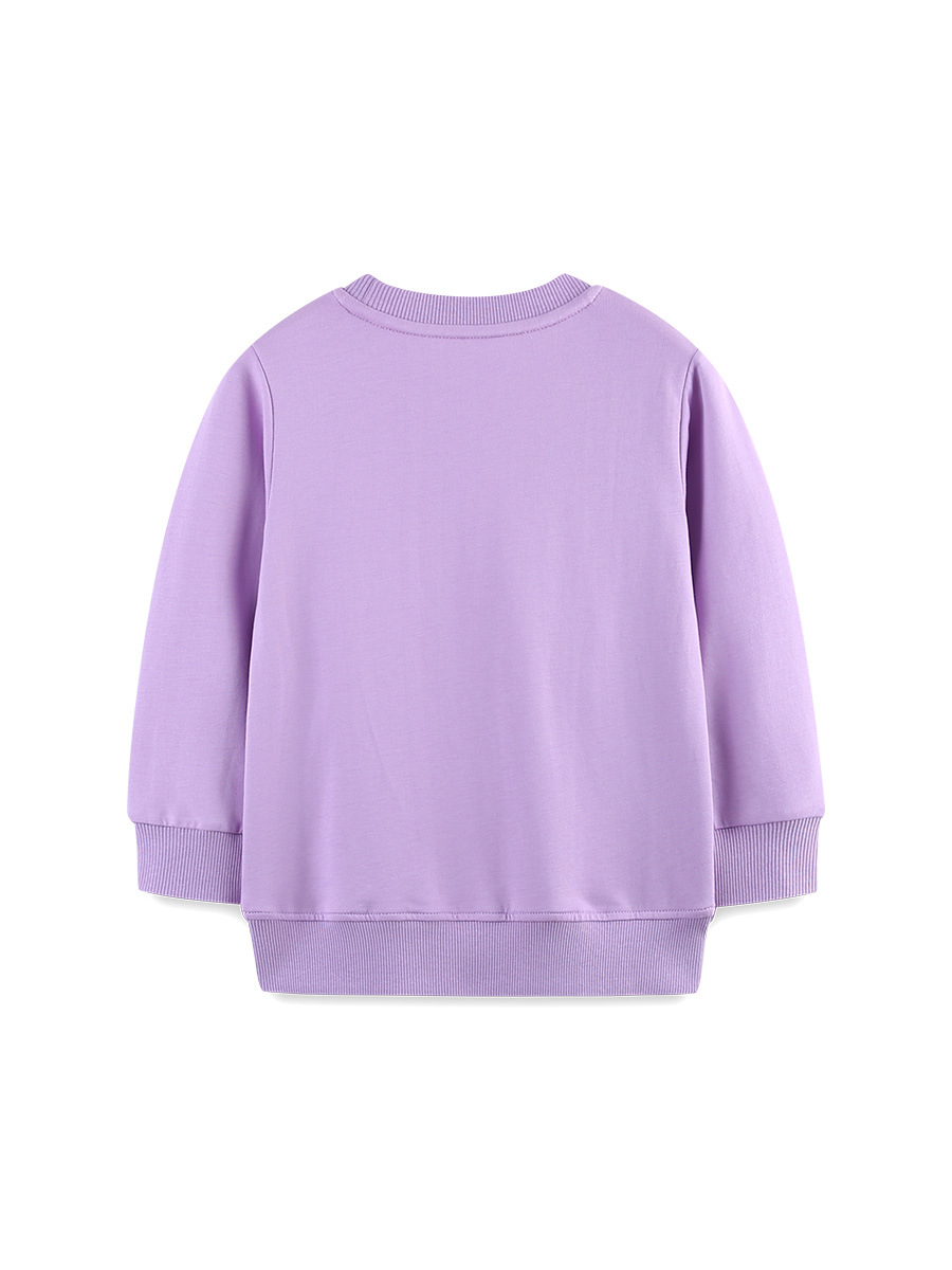 Nuevos productos de otoño suéter de algodón para niños de punto suéter de dibujos animados bordados sudadera para niños suéter de estilo europeo y americano suéter para niñas de manga larga