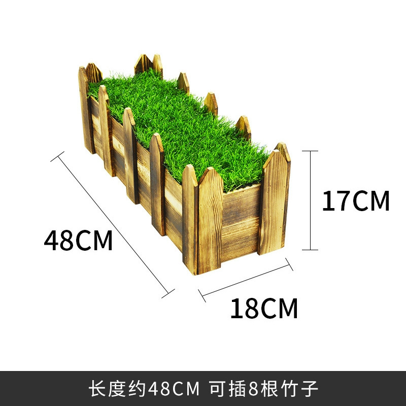シミュレーション竹偽竹毛竹人工景観ホテル庭園室内外装飾屏風遮断細水竹|undefined