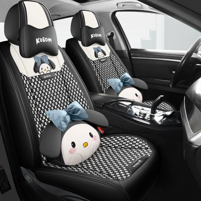 24 years CAR new wholesale seat cushion full foreskin ice silk cute cartoon car seat cushion four seasons universal seat cover