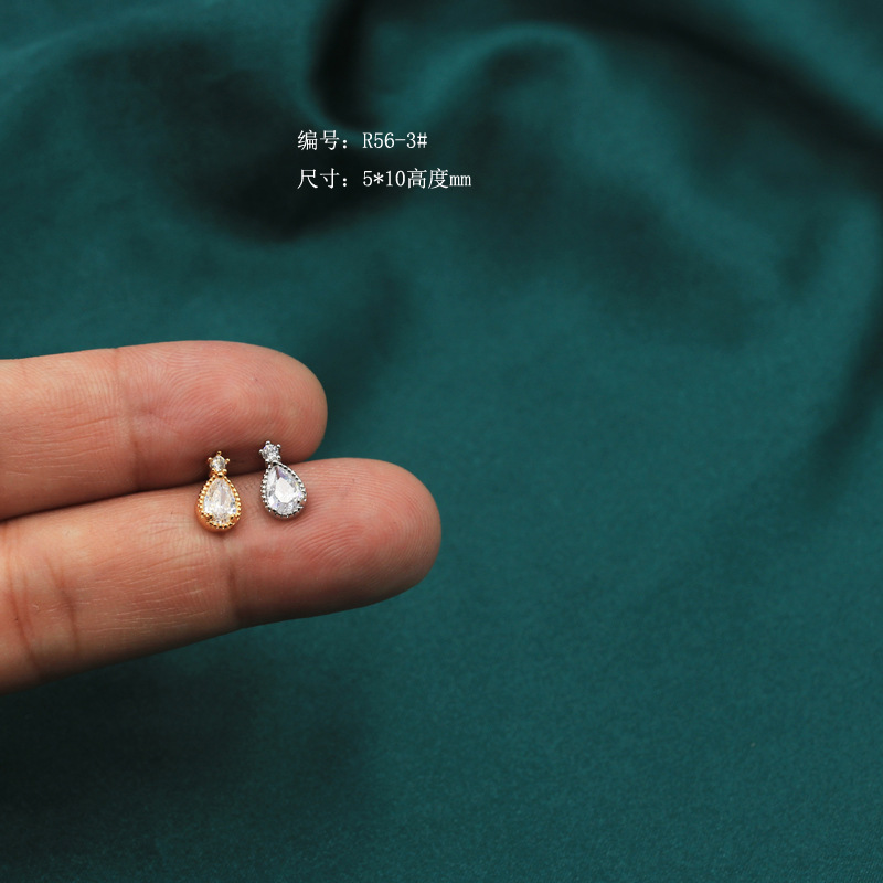 Earrings, micro incrustation, R56 model