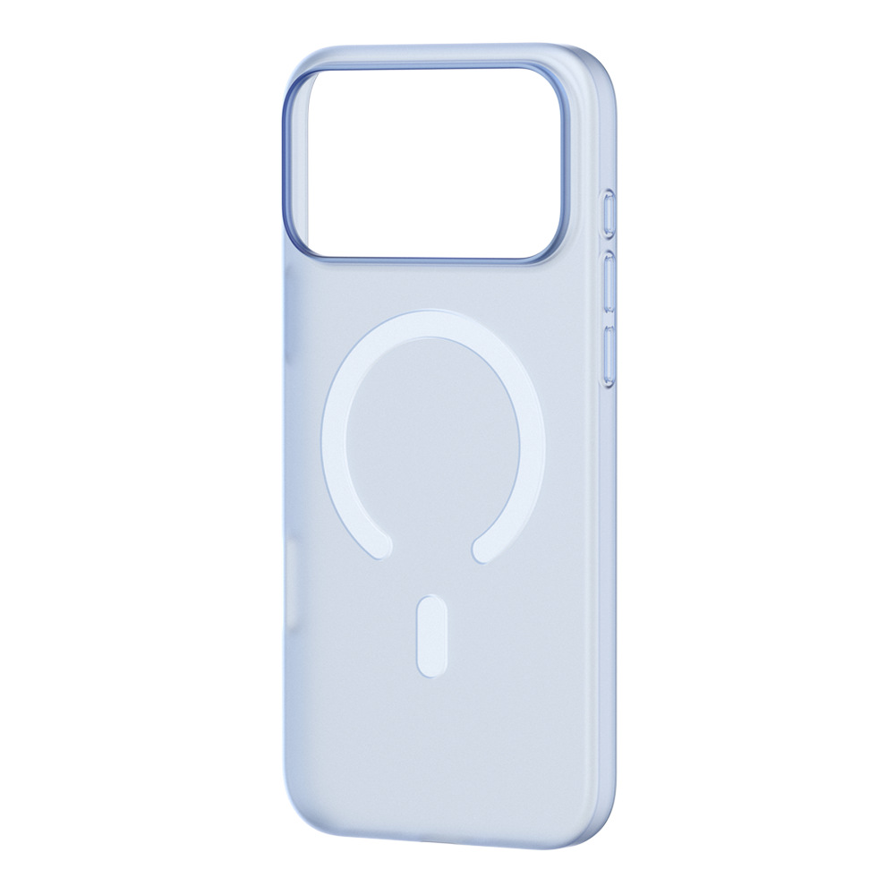 Fábrica de origen para iphone17promax ultra delgado PP esmerilado magnético verdadero caso de teléfono magnético no amarillo